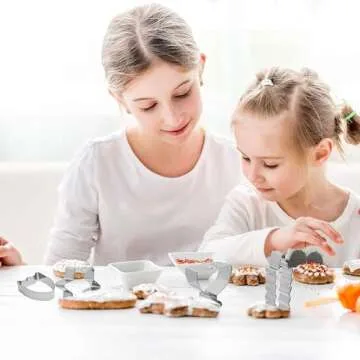 Stainless Steel Hanukkah Cookie Cutters Gift Set