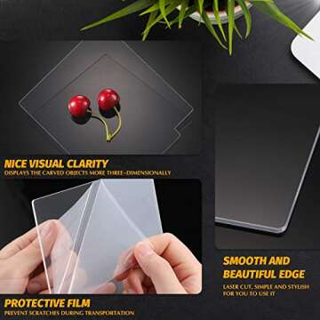 Transparent Acrylic Sheets for DIY LED Crafts and Gifts
