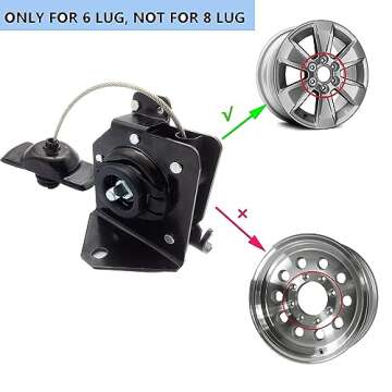 JSD Spare Tire Hoist for Chevy Silverado 1500 & GMC Sierra