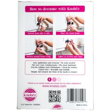 Knobēz Fall Leaf Decorative Knob Covers - 12pk - Easy Install