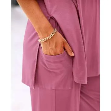 BTFBM Women 2 Piece Casual Lounge Set for Summer Comfort