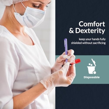 Buy MED PRIDE Strong Vinyl Examination Gloves - 100 Count