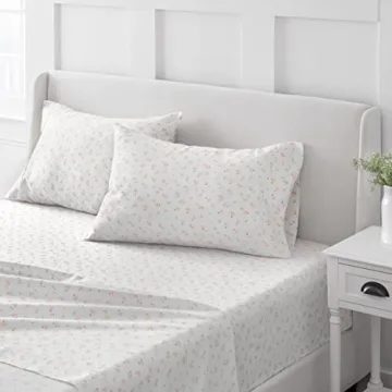Luxurious Martha Stewart 100% Cotton Queen Sheet Set for All