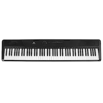 MUSTAR 88 Key Weighted Digital Piano with Stand & Pedal