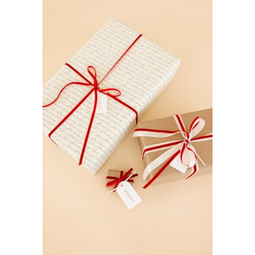 Merry Market Premium Christmas Ribbon Set | 60 Yards Chic Wrapping