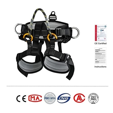 HandAcc Professional Safety Harness for Climbing & Rescue