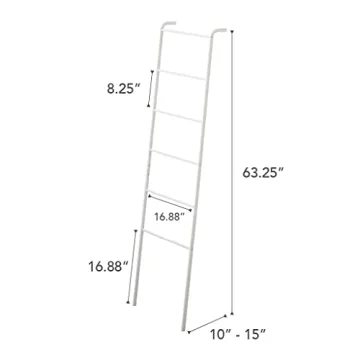 Stylish Yamazaki Leaning Ladder Rack for Organized Spaces