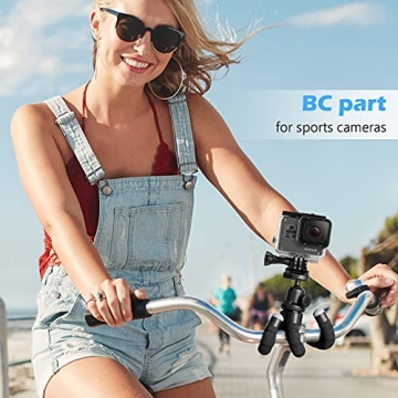 Ubeesize Phone Tripod - Portable Flexible Tripod with Remote