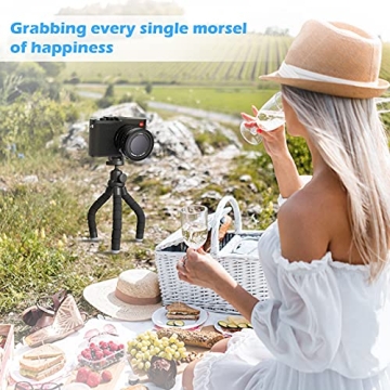 Ubeesize Phone Tripod - Portable Flexible Tripod with Remote