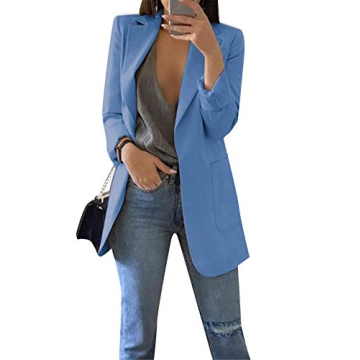 FLITAY Women's Casual Open Front Blazer - Lightweight and Stylish for All Occasions