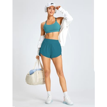 Shop BMJL Women's High Waisted Running Shorts With Pocket