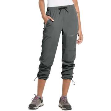 baleaf Women's Quick Dry Hiking Pants for Comfort Outdoors