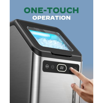 Silonn Nugget Ice Maker - 44 lbs Daily Production