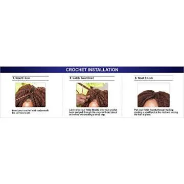 6 PACKS/LOT FreeTress Equal Synthetic Hair Braids Marley Braid (Jamaican Twist Braid) (1B)