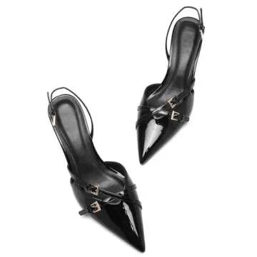 Chic Riekhany Heeled Kitten Heels for Elegant Women