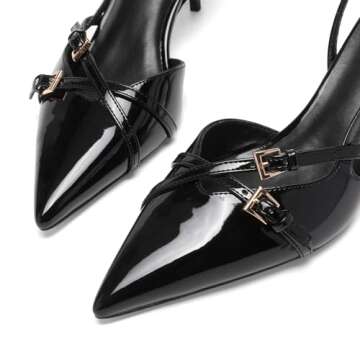 Chic Riekhany Heeled Kitten Heels for Elegant Women