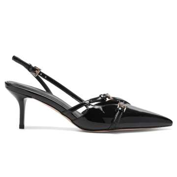 Chic Riekhany Heeled Kitten Heels for Elegant Women