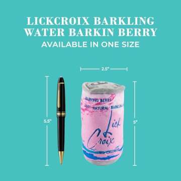 Haute Diggity Dog LickCroix Barking Water Toy for Dogs
