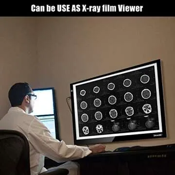 A2 Light Box, Large Size Tracing Light Pad, Ultra-Thin LED Light Board Stepless Brightness and Flicker-Free Design, Perfect for Drawing, 2D Animation, Calligraphy, Embossing, Sketching Tattoo