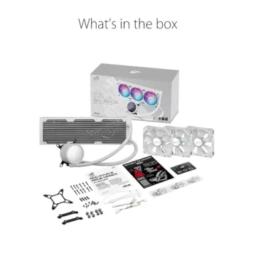 ASUS ROG RYUO III 360 ARGB AIO Cooler for Gamers