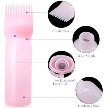 Cosywell Root Comb Applicator Hair Dye Kit 6oz 2-Pack