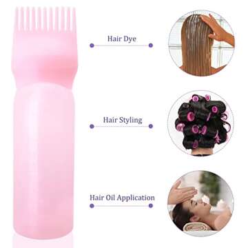 Cosywell Root Comb Applicator Hair Dye Kit 6oz 2-Pack