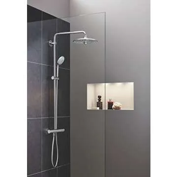 Grohe Euphoria Thermostatic Shower System, 2.5 GPM