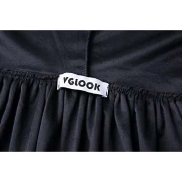 VGLOOK Velvet Hooded Cape for Halloween Cosplay 59 inch