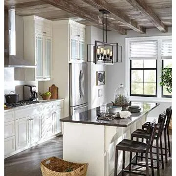 Palermo Grove 5-Light Gilded Iron Linear Chandelier