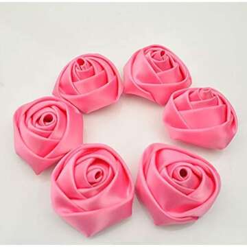 IHKFILAN 1Inchx25Yards Satin Ribbon for Crafting