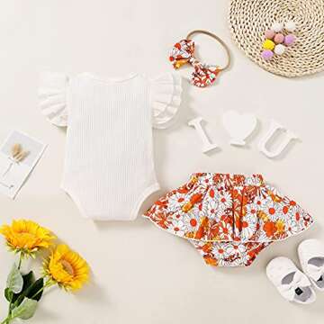 Cute Little MISS Sassy Baby Girl Outfits for Summer
