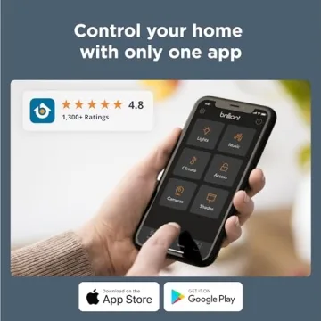 Brilliant Smart Home Control Panel with Alexa Built-In
