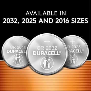 Duracell - 2016 3V Lithium Coin Battery - long lasting battery - 1 count