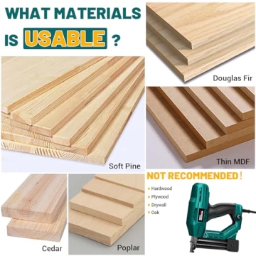 Versatile NEU MASTER Electric Brad Nailer for DIY Projects