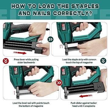 Versatile NEU MASTER Electric Brad Nailer for DIY Projects