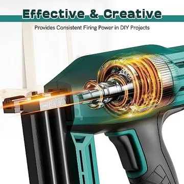 Versatile NEU MASTER Electric Brad Nailer for DIY Projects