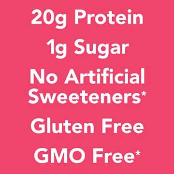 think! Protein Bars with Berries & Crème, 20g Protein Snack