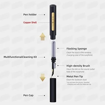 Hagibis AirPods Pro Cleaning Kit - 3-in-1 Multi-Function Cleaner