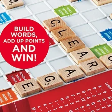 Scrabble Deluxe Edition Board Game for All Ages