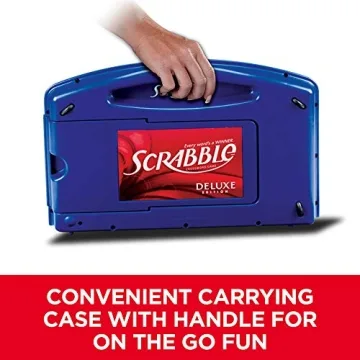 Scrabble Deluxe Edition Board Game for All Ages