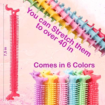 NUTTY TOYS Rainbow Unicorn Sensory Strings for Kids