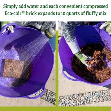 Eco-friendly Coconut Coir Potting Mix for Gardening