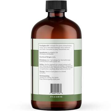 Aromatherapy Eucalyptus Essential Oil for Relaxation