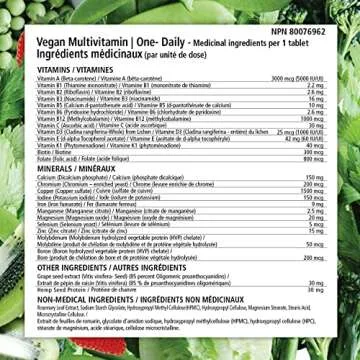 VEGANLY Vitamins Vegan Multivitamin One-Daily for Plant-Based Diets