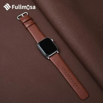 Buy Fullmosa Leather Bands for Apple Watch 49mm 46mm 45mm