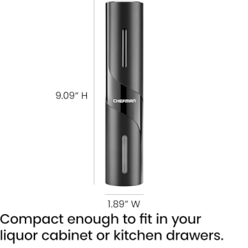 Chefman Electric Wine Opener – Effortless Wine Experience