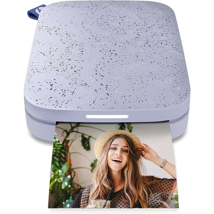 HP Sprocket Instant Photo Printer Bundle - Lilac