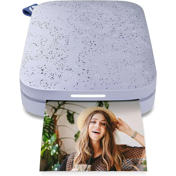 HP Sprocket Instant Photo Printer Bundle - Lilac