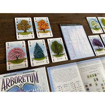 Renegade Game Studios Arboretum Strategy Card Game that Challenges 2-4 Players Aged 8 & Up to Create the Most Beautiful Garden (packaging may vary)