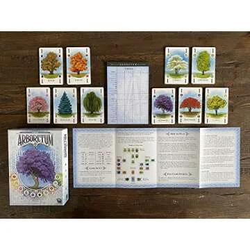 Renegade Game Studios Arboretum Strategy Card Game that Challenges 2-4 Players Aged 8 & Up to Create the Most Beautiful Garden (packaging may vary)